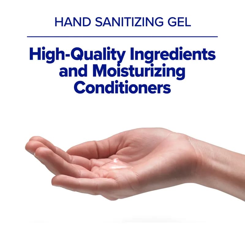 Purell® Hand Sanitizer Gel 1200 mL 5.18X3.45X7.3 IN Clean Scent Clear Advanced Moisturizers Healthcare For ES4 2/Case