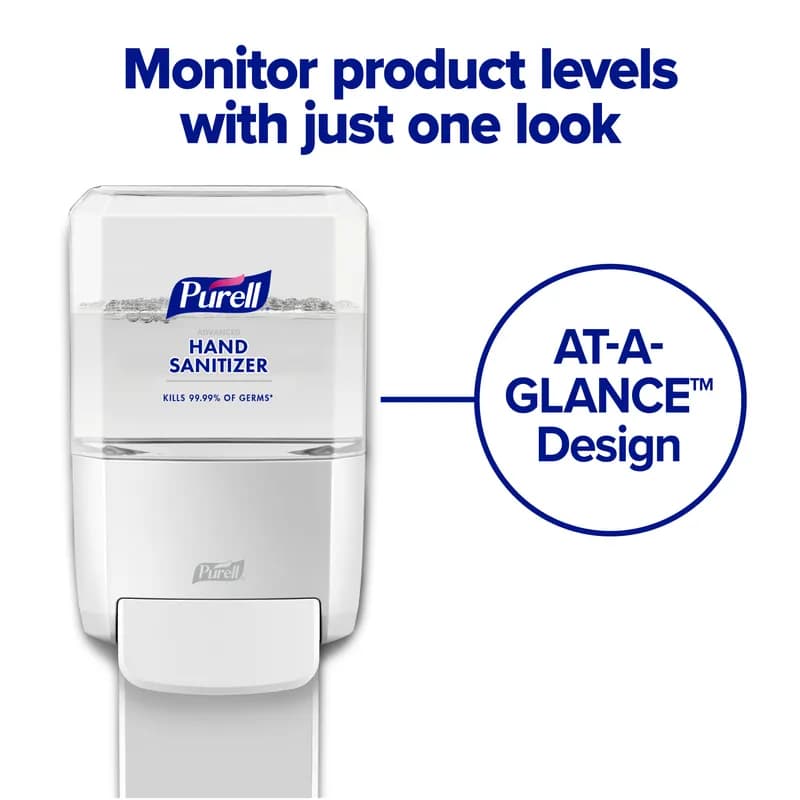 Purell® Hand Sanitizer Gel 1200 mL 5.18X3.45X7.3 IN Clean Scent Clear Advanced Moisturizers Healthcare For ES4 2/Case