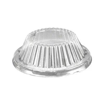 Lid Dome 6X1.75 IN Plastic Clear Round For Container 1000/Case