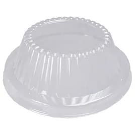 Lid Dome 6X1.75 IN Plastic Clear Round For Container 1000/Case