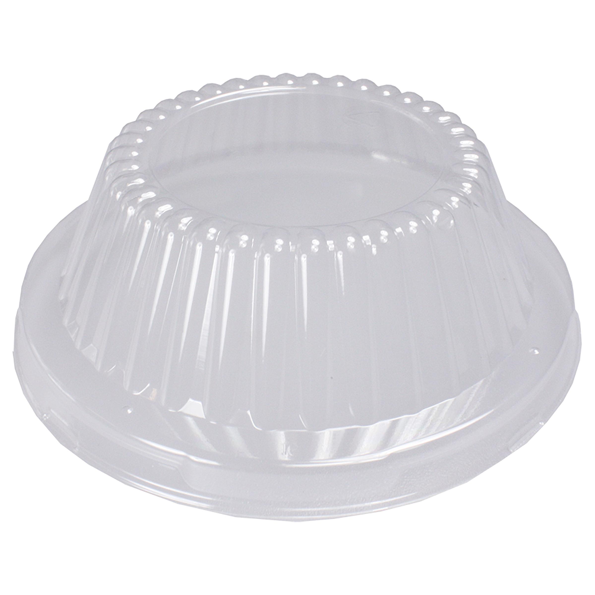 Lid Dome 6X1.75 IN Plastic Clear Round For Container 1000/Case