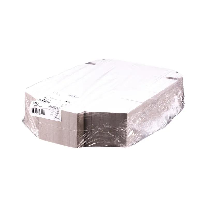 Bakery Box 5.5X5.5X4 IN Clay-Coated Kraft Board White Kraft Square Lock Corner Tuck Top 250/Bundle