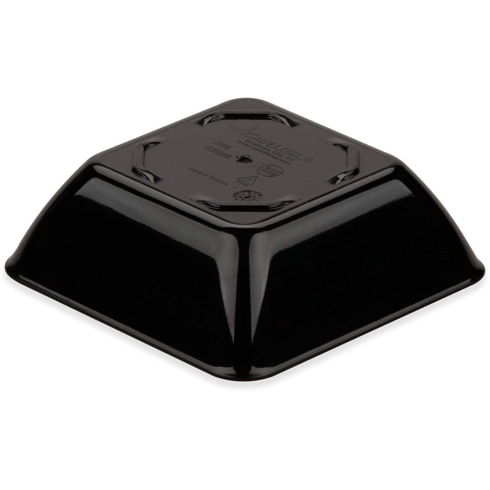 Bowl 6 OZ SAN Black Square 96/Case