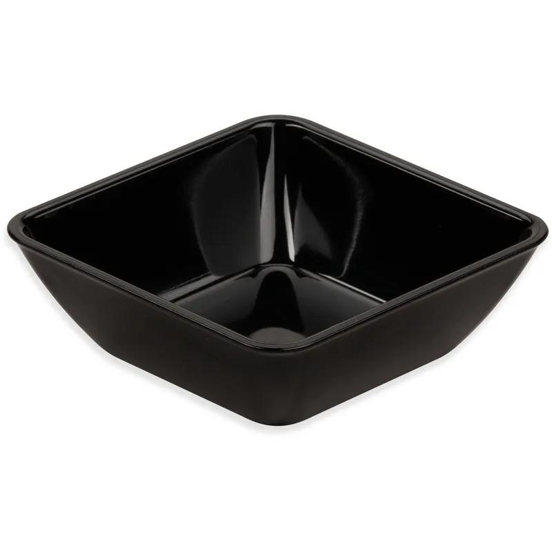 Bowl 6 OZ SAN Black Square 96/Case