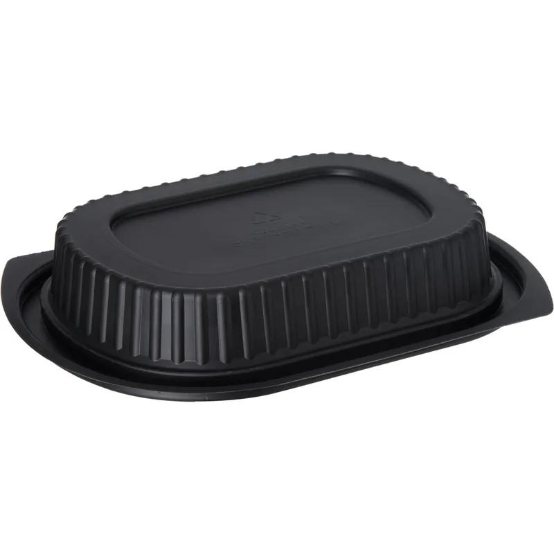 Carlisle Foodservice Products® ProEx Take-Out Container Base 7.8X6X1.5 IN PP Black Oval 250/Case