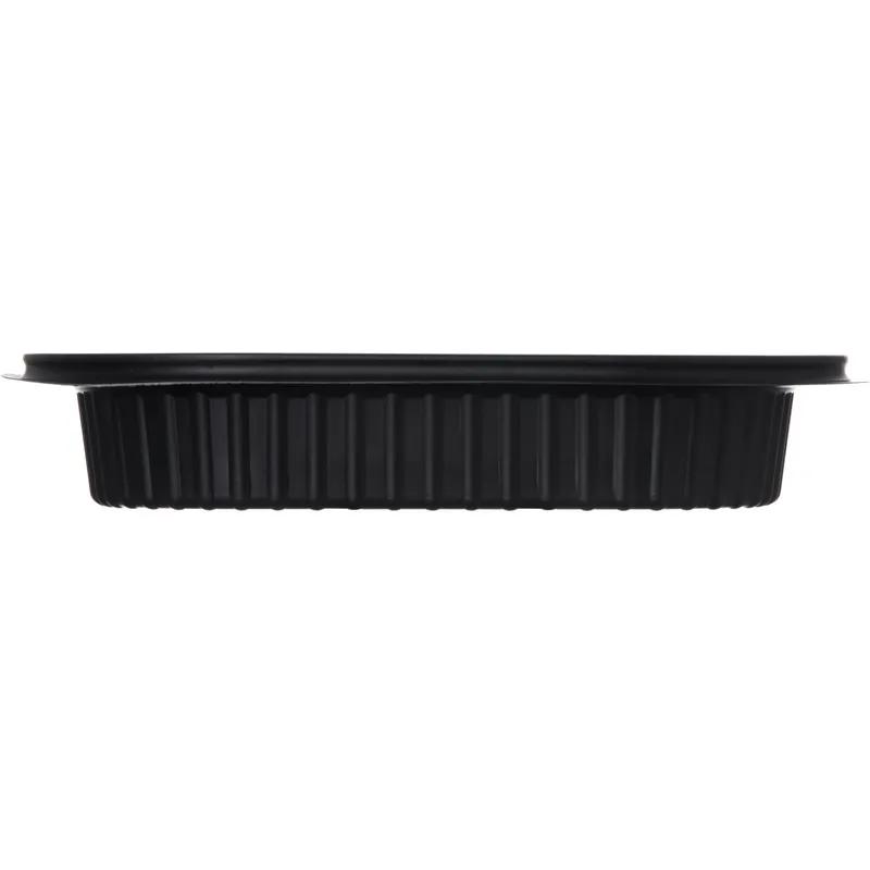Carlisle Foodservice Products® ProEx Take-Out Container Base 7.8X6X1.5 IN PP Black Oval 250/Case