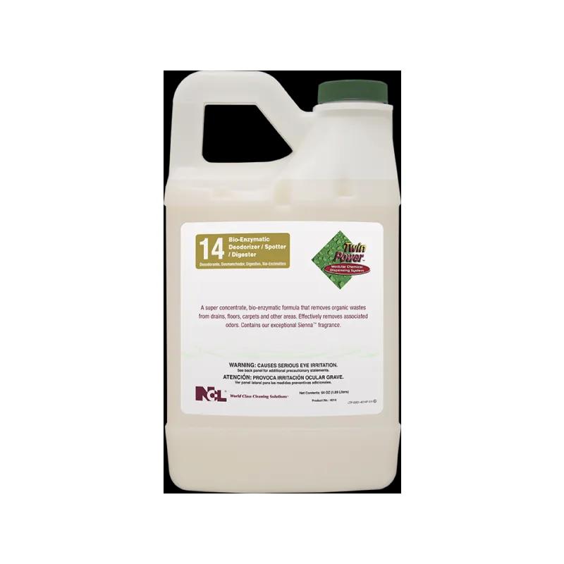 Twin Power® Deodorizer Odor Digestant Bio Spotter & Odor Eliminator Sienna™ 64 OZ 6/Case