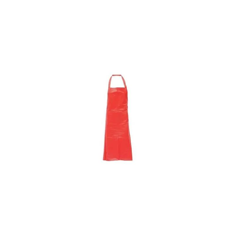 Apron 31X39 IN Red Vinyl 1/Each