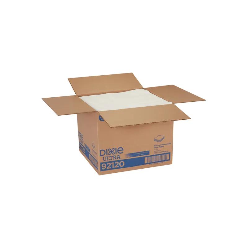 Dixie® Ultra Dinner Napkins 15X16 IN White Airlaid Paper 1PLY Flat Pack 1000/Case