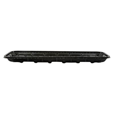 7S Tray RPET Black 200/Case