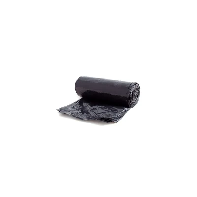 Heritage Can Liner 24X24 IN Black Plastic 6MIC Coreless 50 Count/Roll 20 Rolls/Case 1000 Count/Case