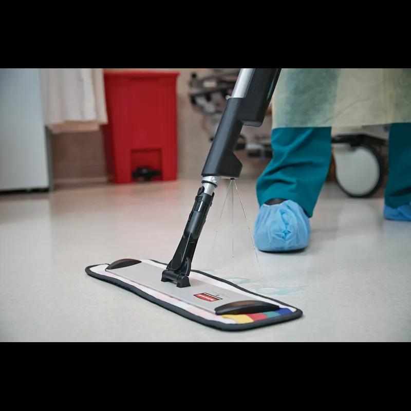 Executive Series™ Mop Frame 17 IN Black Aluminum Quick Connect 1/Each