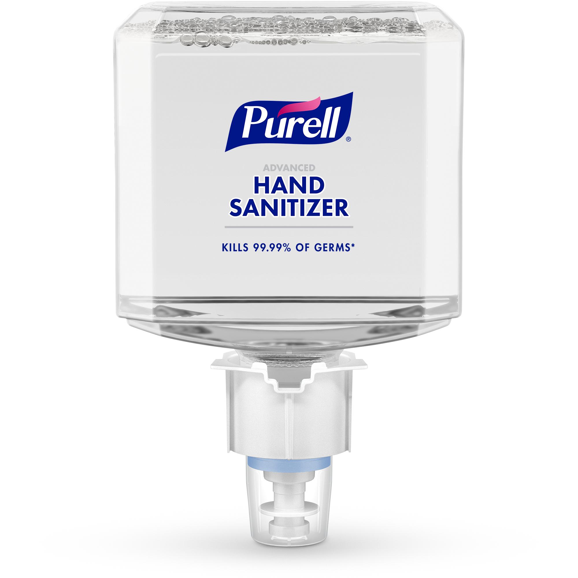 Purell® Hand Sanitizer Foam 1200 mL 5.51X3.52X8.65 IN Clean Scent Clear 70% Ethyl Alcohol Healthcare For ES6 2/Case