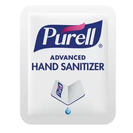 Purell® Hand Sanitizer 0.04 OZ 1.5X0.13X2 IN Fragrance Free Single Use Packets Advanced 2000/Case