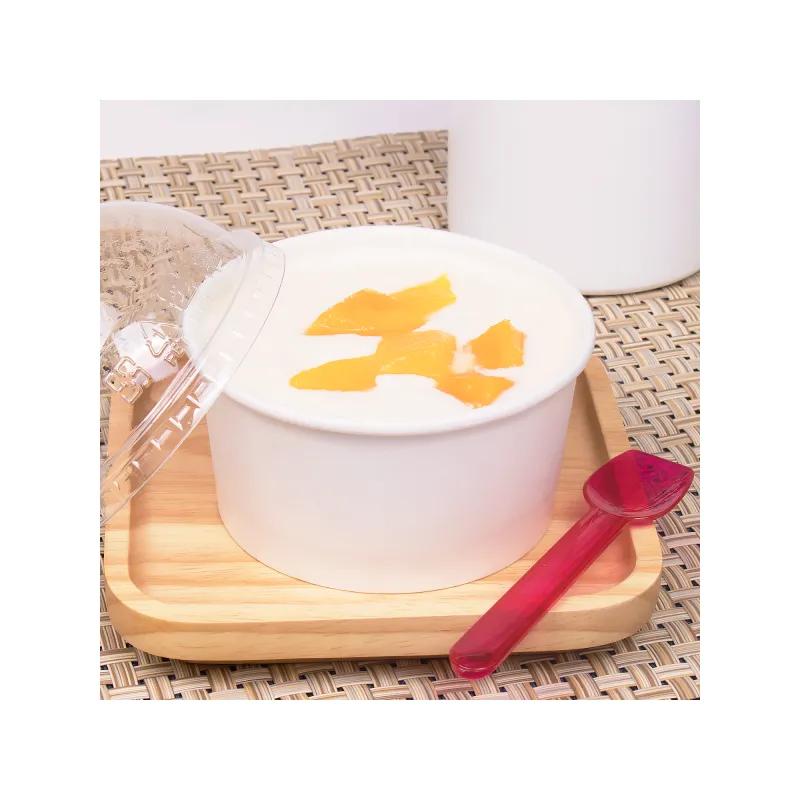 Karat® Hot Food Container Base 6 OZ Double Wall Poly-Coated Paper White Round 1000/Case