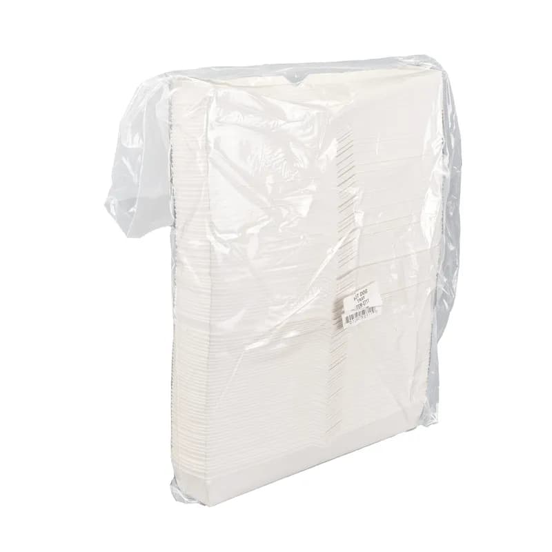 Hot Dog Food Tray 10.25X1.5X1.25 IN SBS Paperboard White Rectangle 500/Case