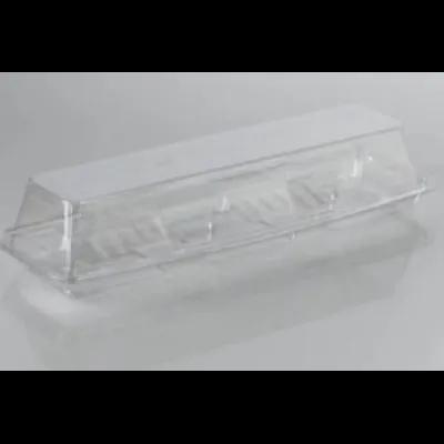 Fresh N' Sealed® Hoagie & Sub Take-Out Container Hinged With Dome Lid 8X5X3 IN PET Clear Rectangle 160/Case