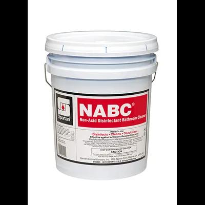 NABC® Floral Restroom Cleaner One-Step Disinfectant 5 GAL Multi Surface Daily Neutral RTU 1/Pail