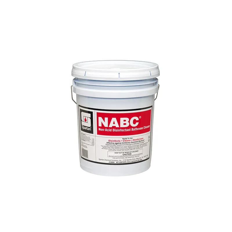NABC® Floral Restroom Cleaner Disinfectant Deodorizer 5 GAL Multi Surface Daily Neutral RTU Non-Acid 1/Pail