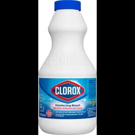 Clorox® Unscented Bleach Deodorizer 24 FLOZ Multi Surface Concentrate Antibacterial Child Resistant Screw Cap 12/Case