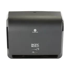 Pacific Blue Ultra™ Paper Towel Dispenser Mini 9 IN Black Touchless Automatic 1/Each