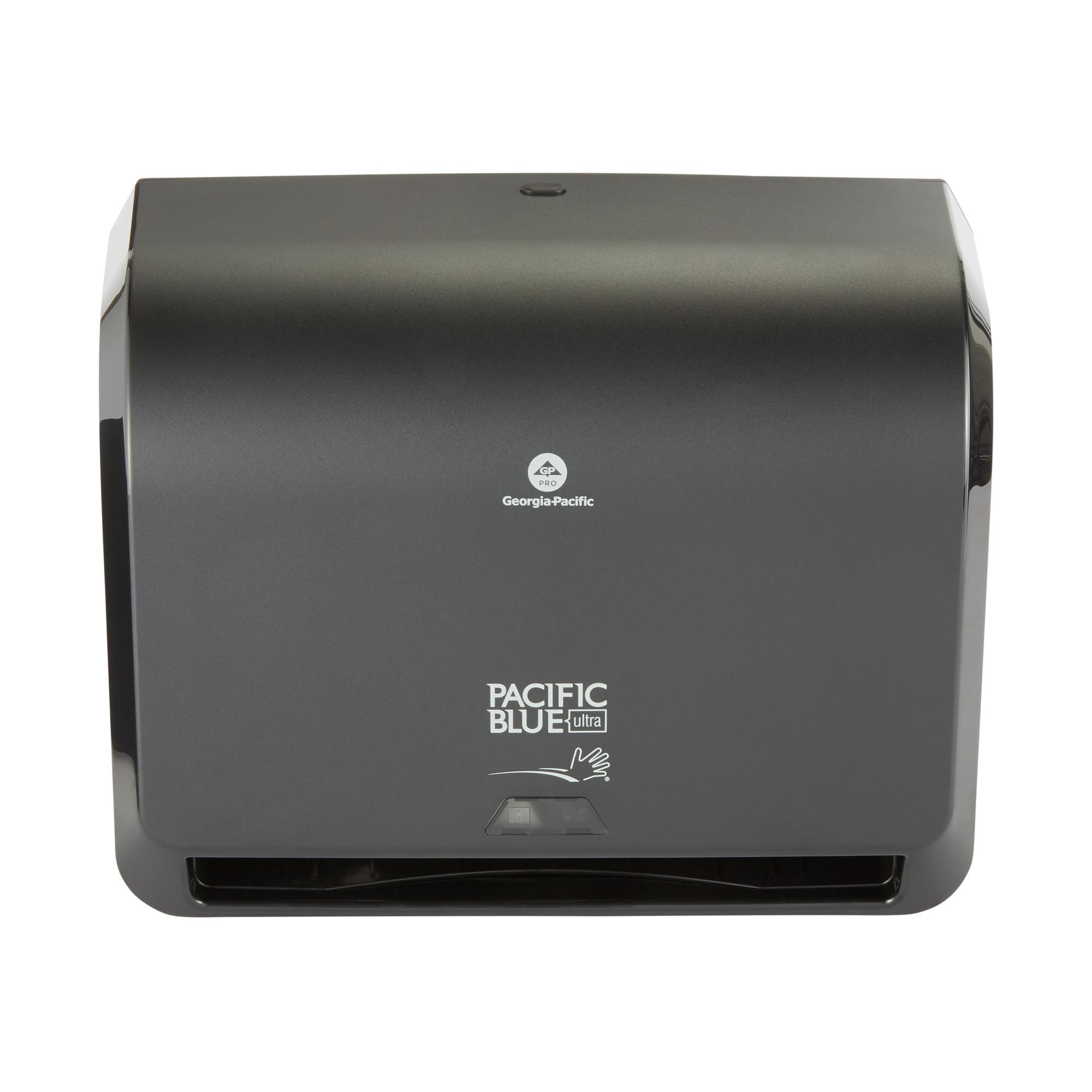 Pacific Blue Ultra™ Paper Towel Dispenser Mini 9 IN Black Touchless Automatic 1/Each