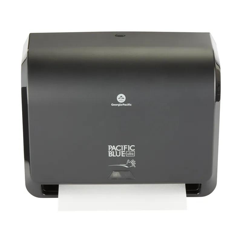 Pacific Blue Ultra™ Paper Towel Dispenser Mini 9 IN Black Touchless Automatic 1/Each