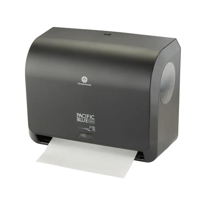 Pacific Blue Ultra™ Paper Towel Dispenser Mini 9 IN Black Touchless Automatic 1/Each
