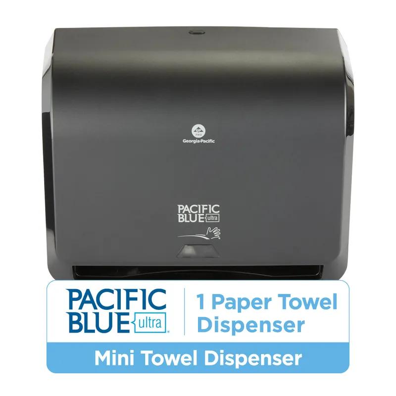Pacific Blue Ultra™ Paper Towel Dispenser Mini 9 IN Black Touchless Automatic 1/Each