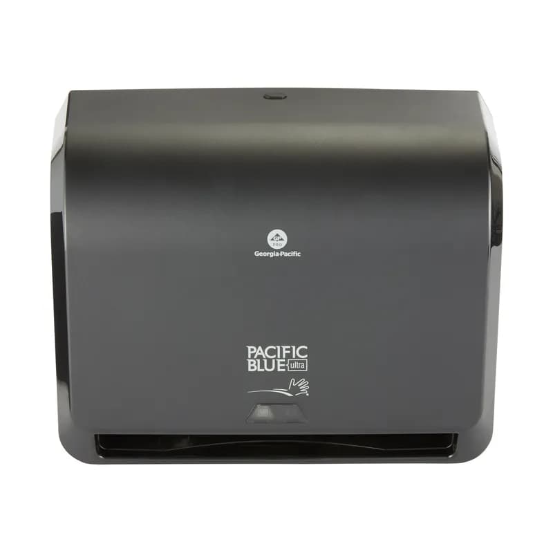 Pacific Blue Ultra™ Paper Towel Dispenser Mini 9 IN Black Touchless Automatic 1/Each