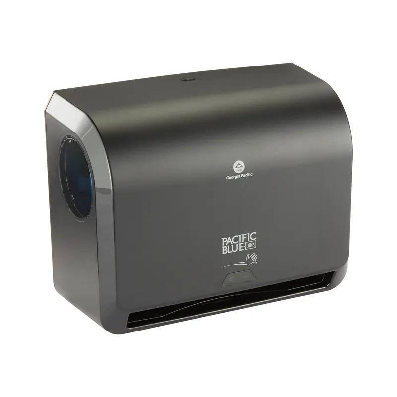 Pacific Blue Ultra™ Paper Towel Dispenser Mini 9 IN Black Touchless Automatic 1/Each