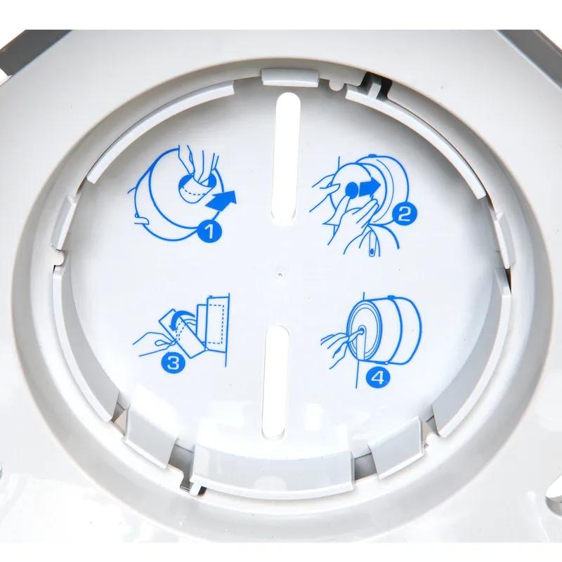 Sofpull® Paper Towel Dispenser Translucent Smoke Centerpull Side-by-Side High Capacity 1/Each