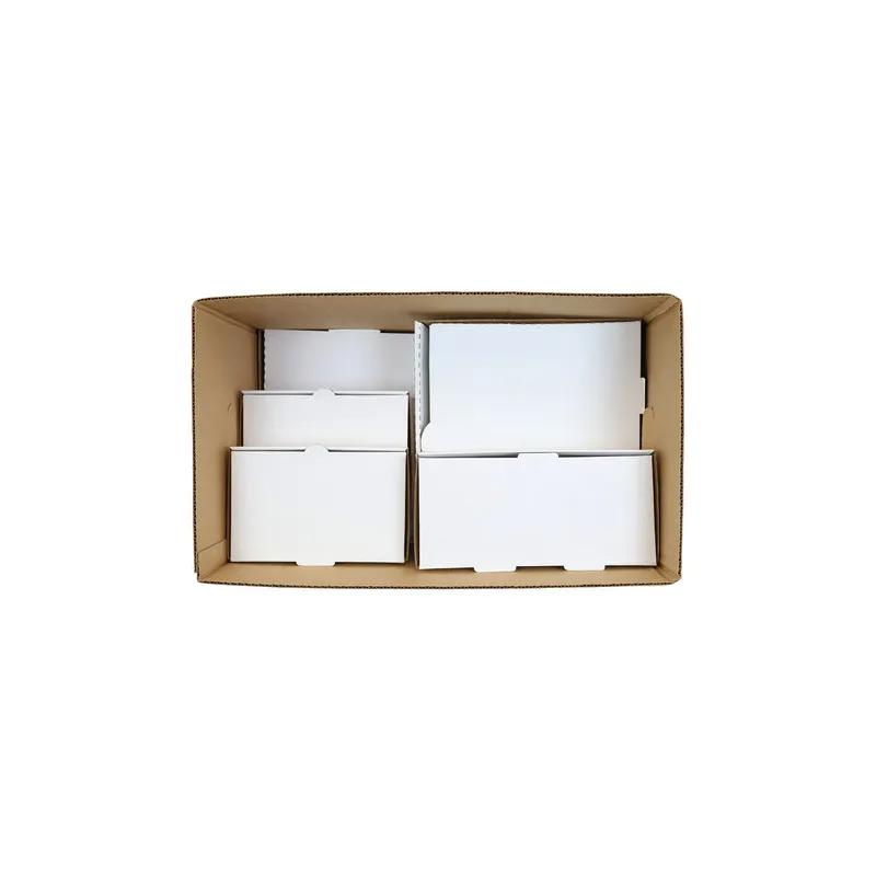 Catering Box Base 22X13X12.5 IN Corrugated Paperboard Kraft Rectangle With Handle 25 Count/Case
