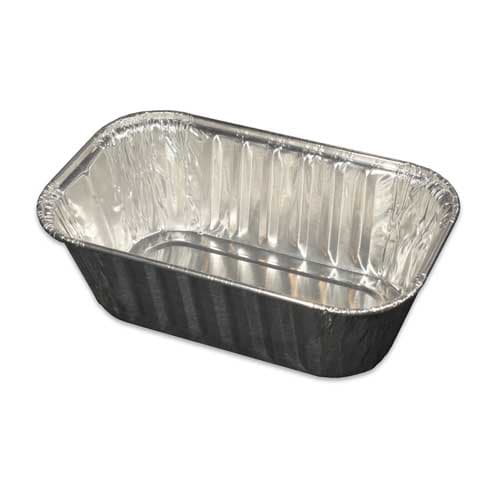 Showcake Bread & Loaf Pan 1 LB Aluminum Silver 500/Case