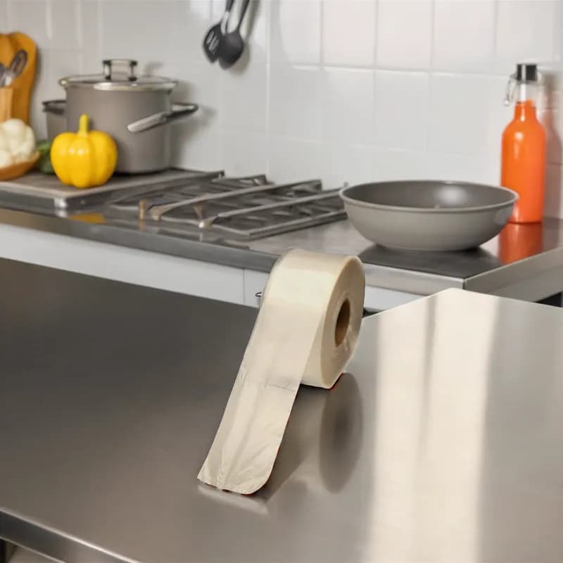 Utility Bag Roll 18X24 IN LDPE Clear With Ties 200/Case