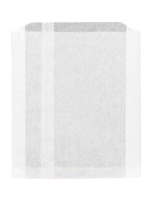 Sandwich Utility Bag 6.5X1.5X7.75 IN Bleached Kraft Paper White Gusset 2000/Case