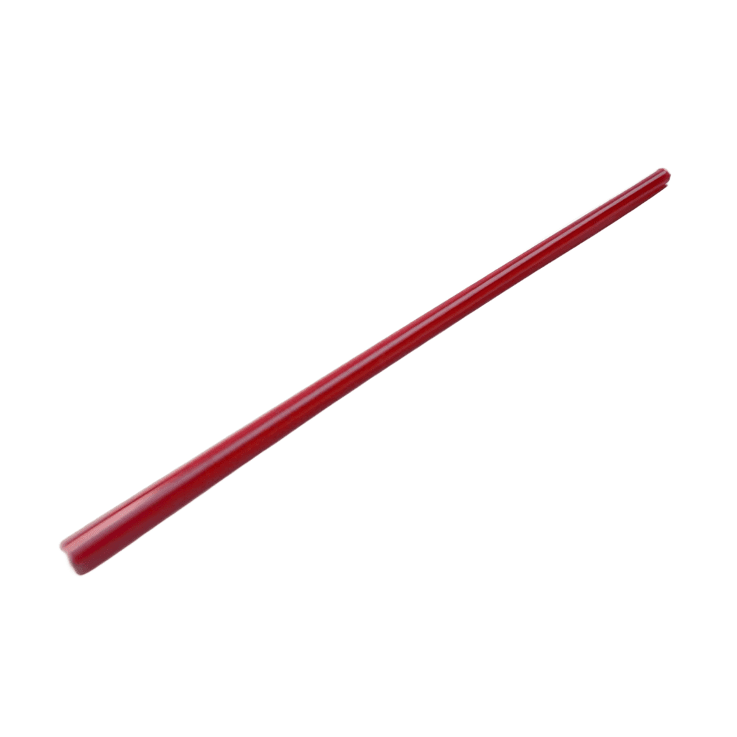 Coffee Stirrer 7 IN Plastic Red White Stripe Unwrapped 10/Case