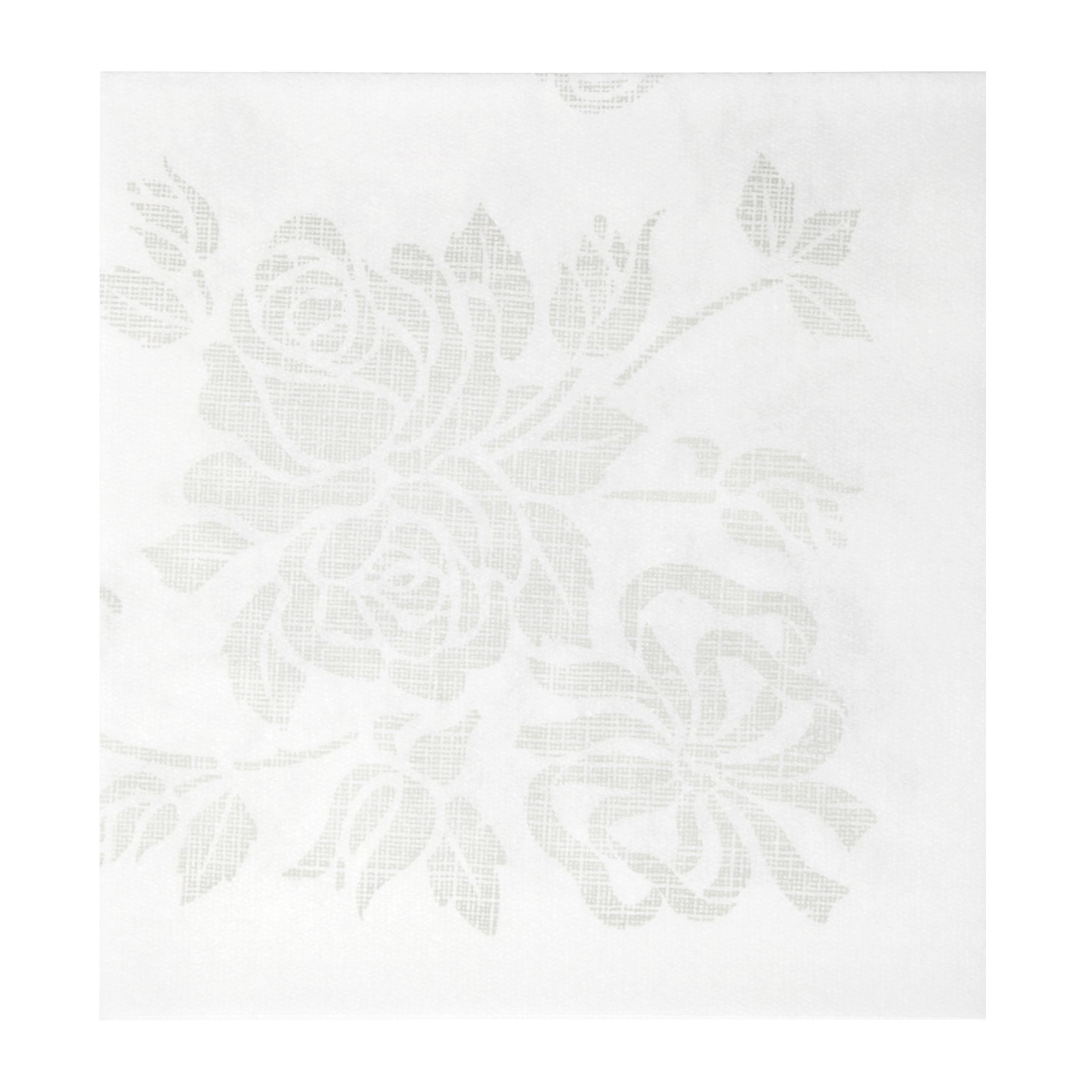 Linen-Like® Dinner Napkins 17X17 IN Silver Airlaid Paper Embossed 300/Case