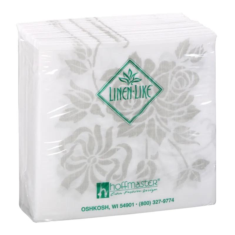 Linen-Like® Dinner Napkins 17X17 IN Silver Airlaid Paper Embossed 300/Case