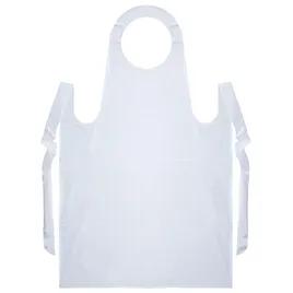 NeatGards® Apron 28X46 IN White Embossed LDPE 100/Case