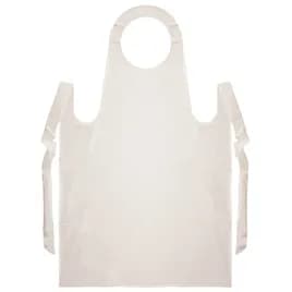 NeatGards® Apron 28X46 IN White Embossed LDPE 100/Case