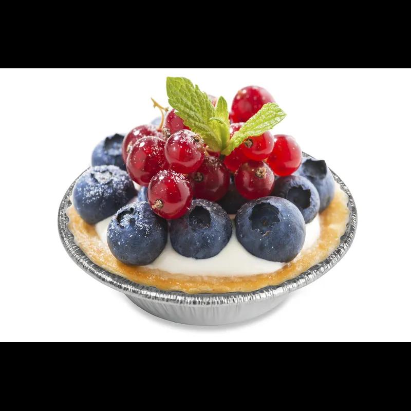 Quiche & Tart Pan 3 IN Aluminum Silver Deep 2000/Case