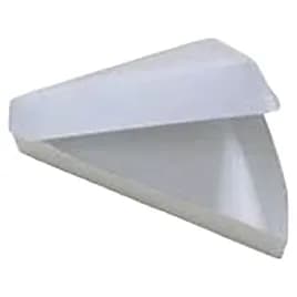 Pizza Slice Container Hinged 8 IN White 400/Case