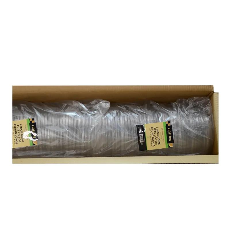 Lid Dome 8 IN PET Clear For Bowl 300/Case