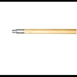 Mop Handle 60IN Wood Metal Threaded 1/Each