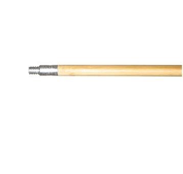 Mop Handle 60IN Wood Metal Threaded 1/Each