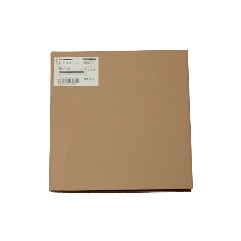 ReForm Serving Tray Base 18 IN PP Black Round 25/Case