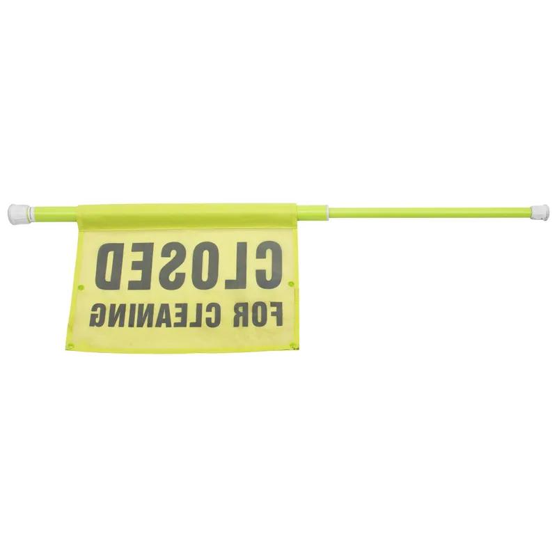 Impact® Safety Pole 42 IN Closed For Cleaning Yellow 1/Each