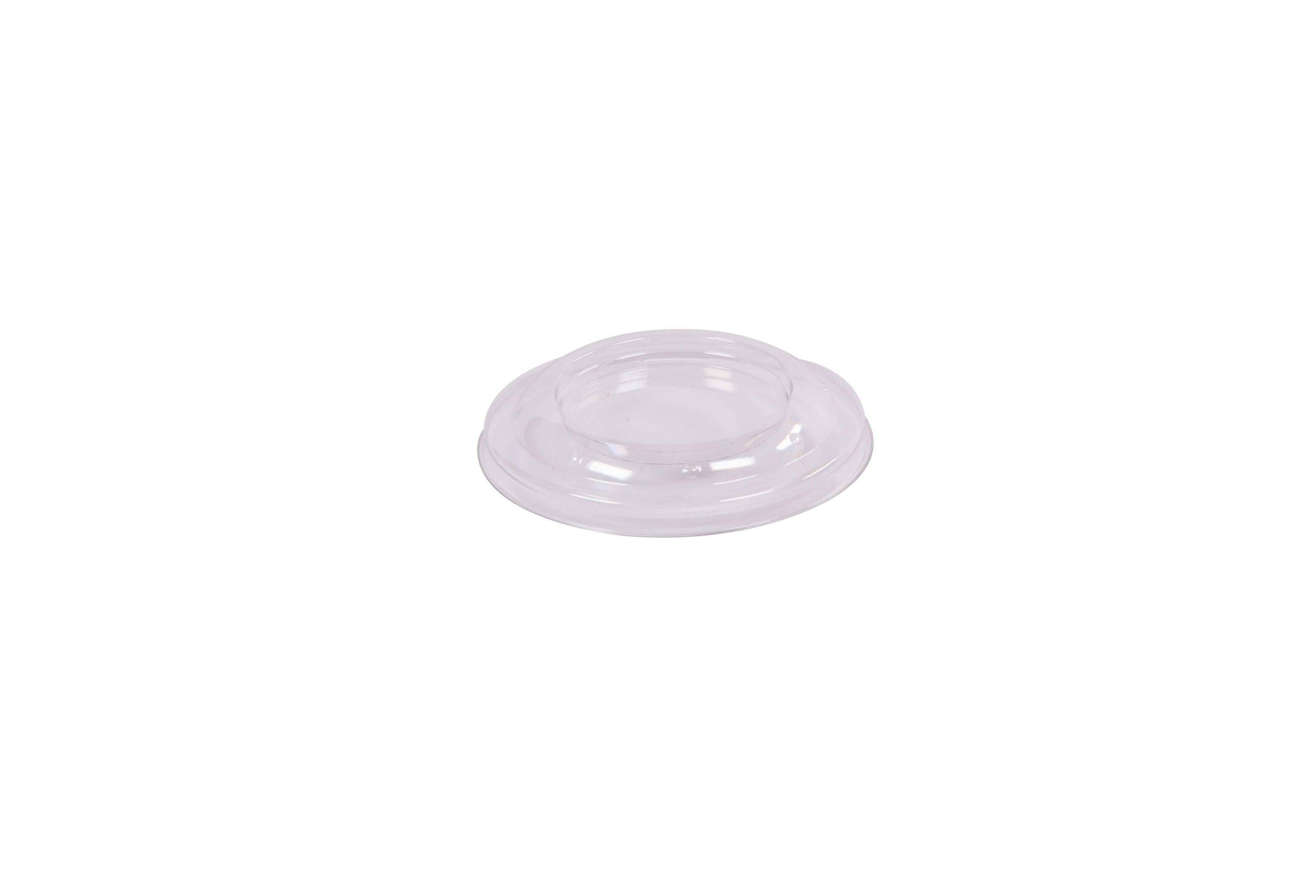 Lid Flat 3X0.5 IN PET Round For 5 OZ Container 1000/Case