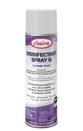 Claire Lavender Disinfectant 17 FLOZ Spray 12/Case